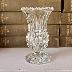 Crystal Bud Vase 4"